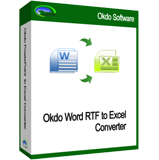 Word RTF to Excel Converter